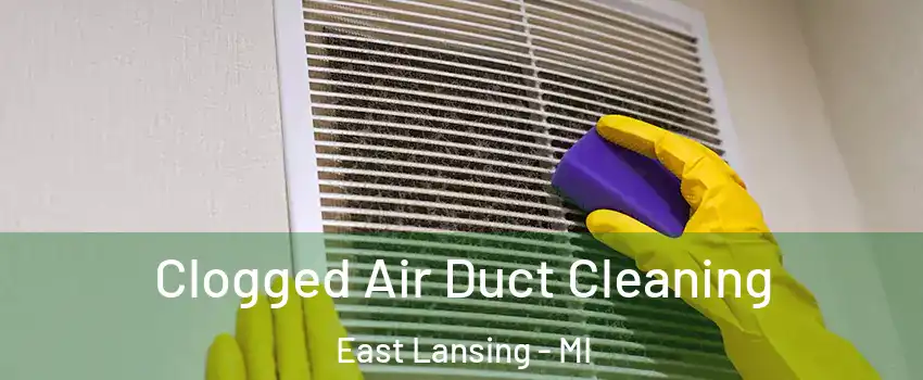  Clogged Air Duct Cleaning East Lansing - MI