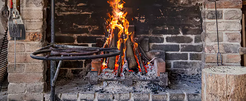 Cracked Electric Fireplace Bricks Repair Services  in East Lansing, MI