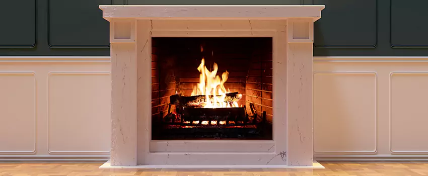 Decorative Electric Fireplace Installation in East Lansing, Michigan