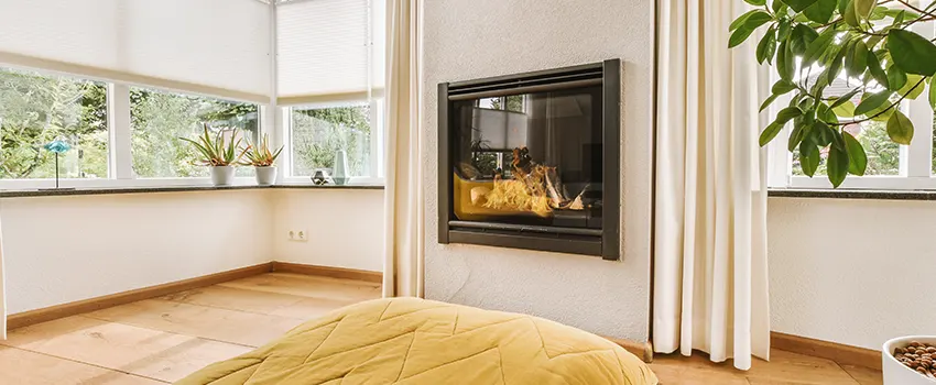 Residential Fireplace Ceramic Glass Installation in East Lansing, MI