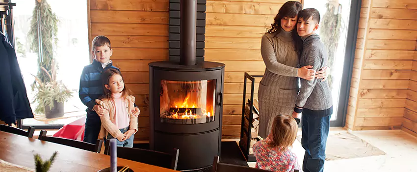 Morso Cast Iron Fireplace Insert Installation in East Lansing, Michigan