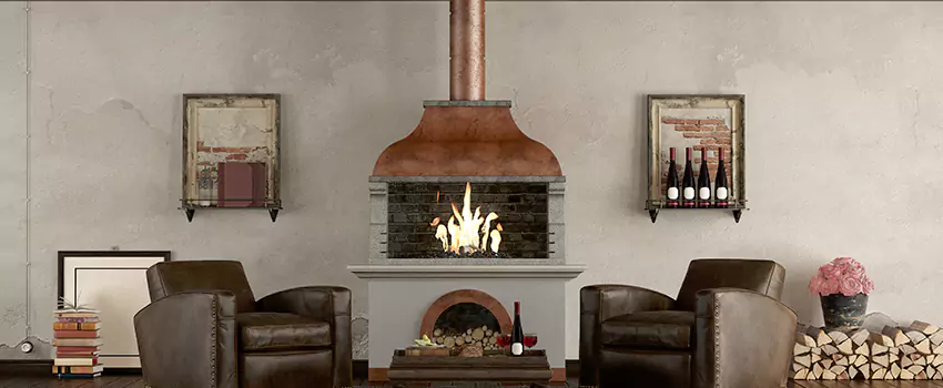 Thelin Hearth Products Providence Pellet Insert Fireplace Installation in East Lansing, MI