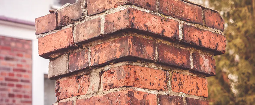 Cracked Chimney Bricks Repair Cost in East Lansing, Michigan