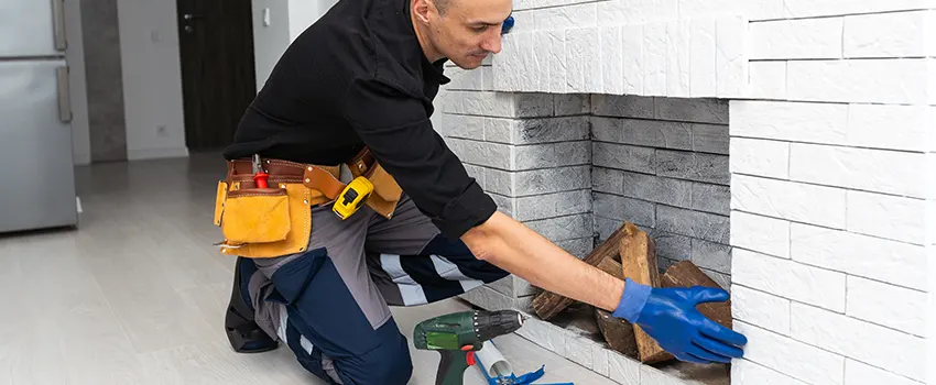 Fireplace Damaged Damper Frame Repair Services in East Lansing, Michigan