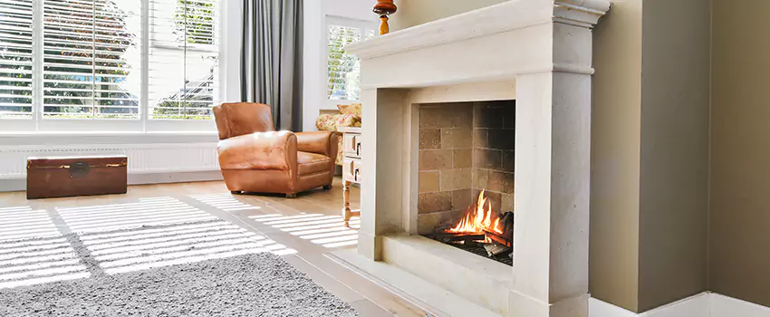 Vintage Fireplace Refacing in East Lansing, Michigan