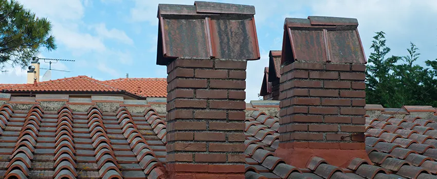 Chimney Maintenance for Cracked Tiles in East Lansing, Michigan