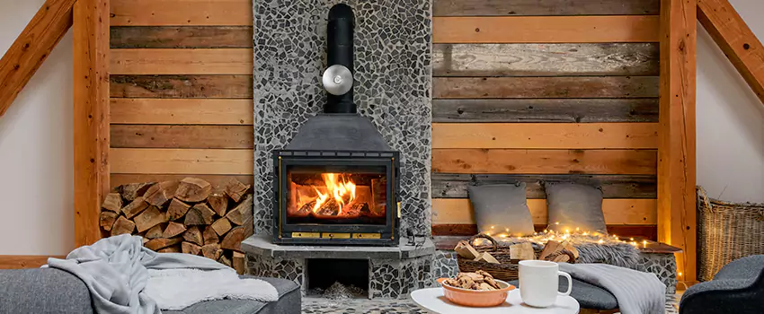 Thelin Hearth Products Direct Vent Gas Stove Fireplace Inspection in East Lansing, Michigan