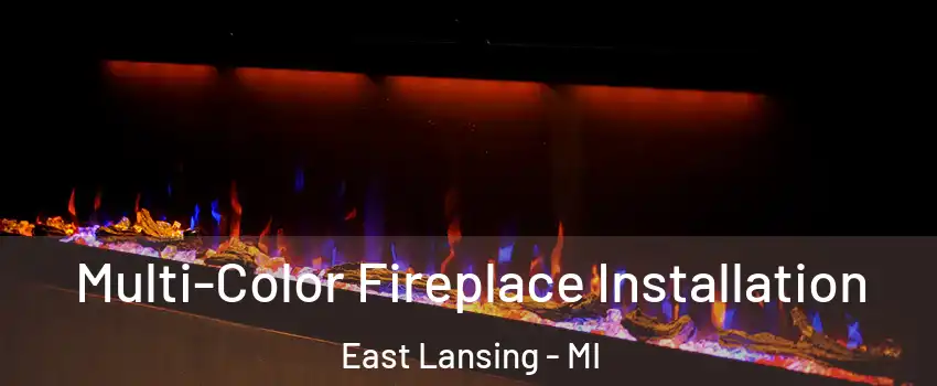  Multi-Color Fireplace Installation East Lansing - MI