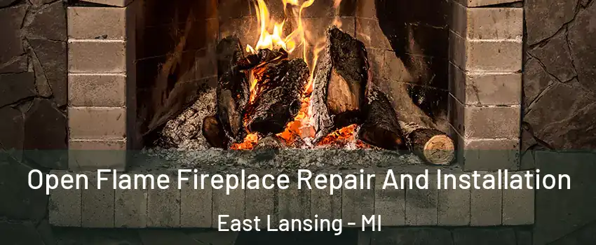  Open Flame Fireplace Repair And Installation East Lansing - MI
